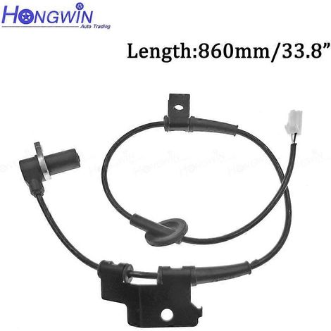 Capteur ABS de vitesse de roue arrière droit/gauche compatible avec Hyundai Sonata 2.4L 2.7L 2003 2004 2005 95680-38601 95680-38501 5S7800 ALS1679 (arrière gauche) (1/5)