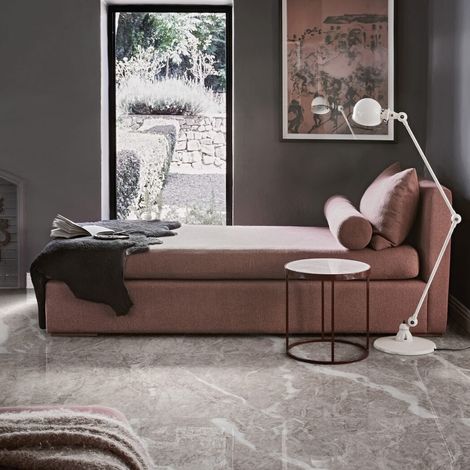 Carrelage Effet Marbre MARBLE Fior Di Pesco Garnico 60x120cm Mat Sol et Murs (1/5)