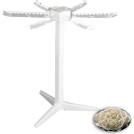 Égouttoir pâtes 6 poignées, support amovible, peu encombrant. Égouttage rapide, sans éclaboussures, accessoire cuisine pratique. (1/5)