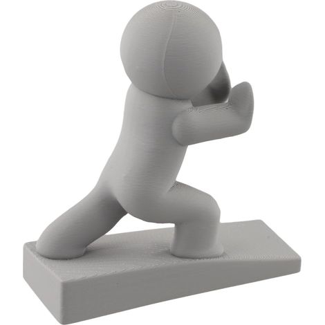 Cute Decorative Non-Slip Door Stopper 9x3cm (Gray) (1/5)