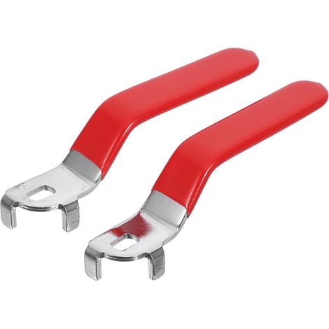 2 Pièces Poignée de Vanne à Boisseau Sphérique (1/5)
