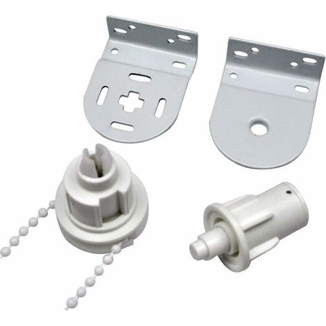 Accessoire pour store banne, kit de Réparation de Store Enrouleur, Complet avec ,Mécanisme de Store Enrouleur 32 mm, Chaîne de Store Enrouleur et Support Métallique pour Store Enroule (1/4)