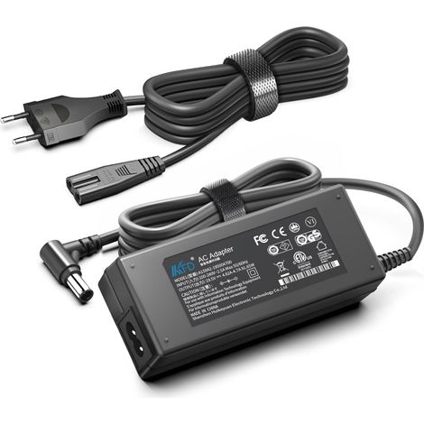 90W Alimentation Chargeur pour Sony Bravia TV KDL-55 KDL-48 KDL-42 KDL55W650D KDL-42W650A KDL-40W600B ACDP-085N01 ACDP-085E01 VGP-AC19V42 LED HDTV LCD Laptop DC 19.5V 4.7A 3.9A Adaptateur câble (1/5)
