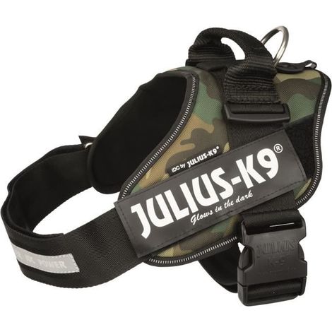 Harnais IDC POWER Julius K9 - CAMOUFLAGE Désignation : Harnais T1 Julius K9 600220