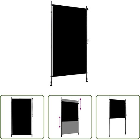 Store roulant - Store roulant d'extérieur 120 x 270 cm Anthracite (1/5)