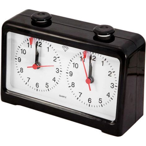 Quarz-Analog-Schachuhr, chinesischer Schach-Count-Up-Down-Timer, internationaler Schachwettbewerb, Brettspielwettbewerb, zwei Zifferblätter