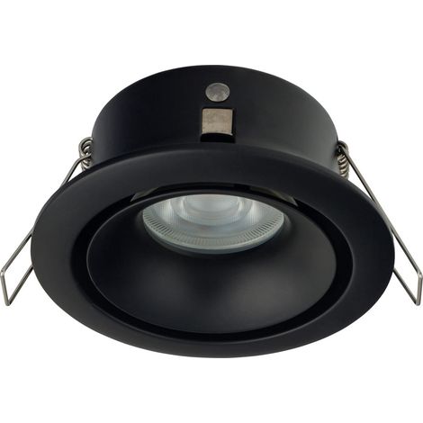 Faretto incasso Nowodvorski Foxtrot nero alluminio GU10 (1/5)