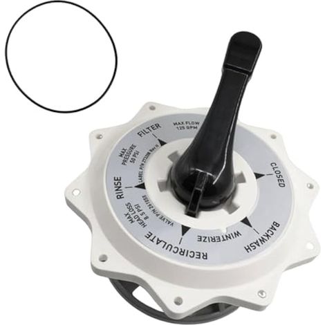 270067 Kit de remplacement de valve supérieure de 5,1 cm pour valve multiport Hiflow supérieure et latérale de piscine spa (1/5)