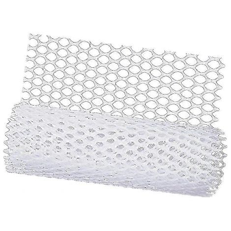 Grillage à poules réutilisable en plastique léger et durable, forme hexagonale, pour projets de bricolage au jardin ou à la ferme. (1/5)