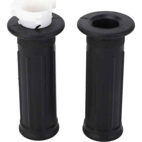Manopola dell'acceleratore a spirale, 1 paio, tubo in gomma, manopole dell'acceleratore per Pit Dirt Bike PW50 PY50 PEEWEE 50. (1/4)