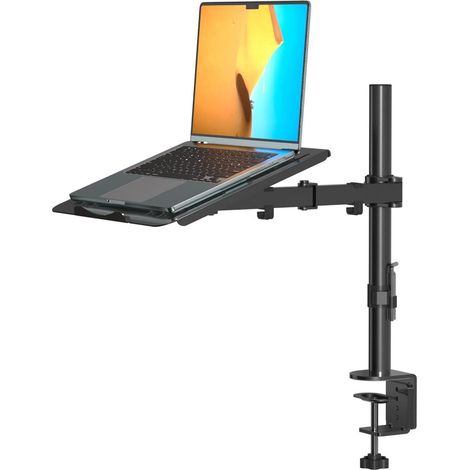 Monitorarm mit Laptophalterung verstellbar 13-27 Zoll Kabelmanagement (1/5)