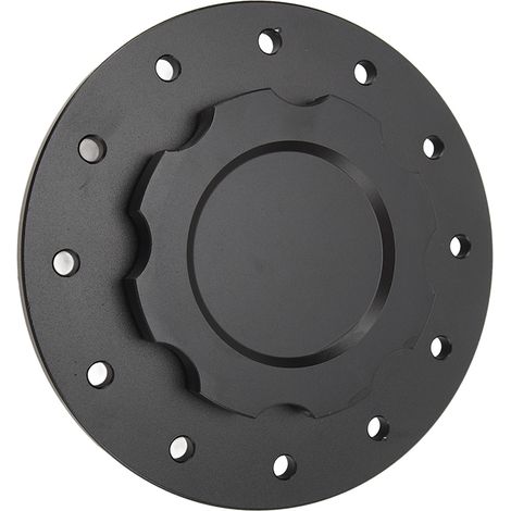 SLFCC 01 12-Schrauben-Tankdeckel, hochbelastbar, auslaufsicher und flexibel, universeller Autodichtungssatz, schwarz. (1/5)