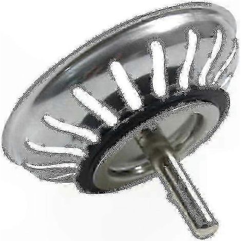 Bonde d'évier 83mm de remplacement, nettoyage facile - 1920056HS, passoire inoxydable pour cuisine, filtre à déchets compatible, pièce de rechange durable (1/4)