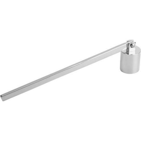 1 Coupe-mèche, Acier inoxydable, Tube droit, Noir Or Rose Argent, Accessoire bougie (1/4)