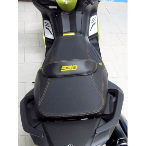 KIT COPRI SELLA TMAX 530 COPRISELLA SEAT COVER MOTO PERSONALIZZATA YAMAHA T MAX (1/2)