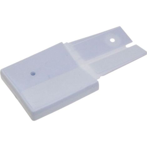 1 Joint de vidange congélateur blanc 63x42x7,5cm pour réfrigérateur Whirlpool Indesit Scholtès