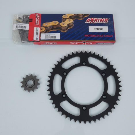 Kit chaîne Axring pour moto Husqvarna 250 WR 1999 à 2013 12x49 (1/2)