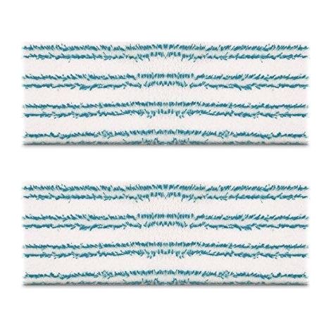 Polti Kit de bayetas azul y blanca de microfibra
