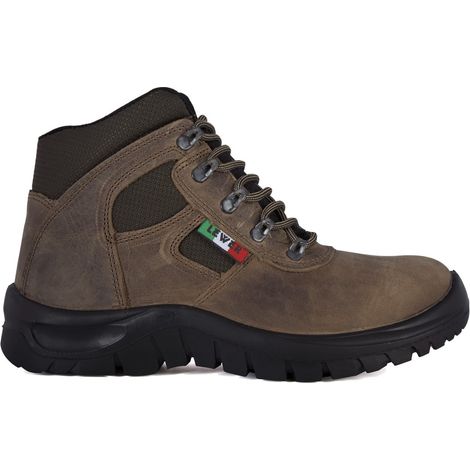 Scarpe antinfortunistiche Lewer Sciacca S3 SRC - 41 - Marrone