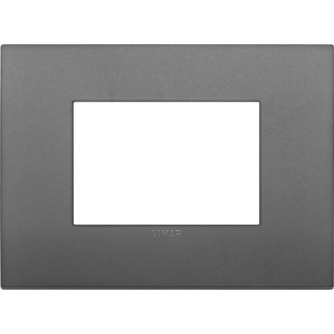 VIMAR - 19653.72 Placca Classic 3M grigio
