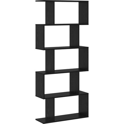 Maison Exclusive - Librería Roble Negro 70 x 24 x 161 cm Madera d
