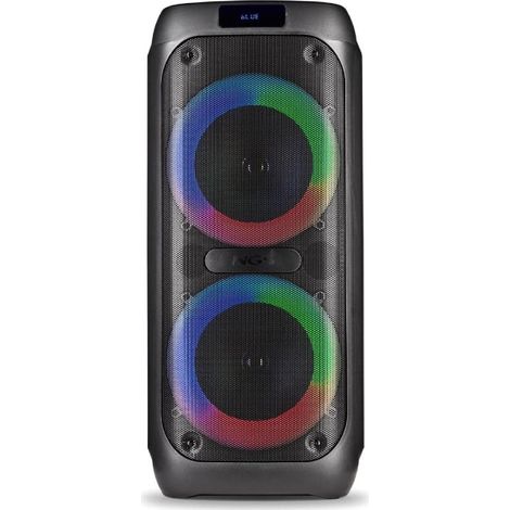 NGS Wild Banger 3 Altavoz Bluetooth 240W TWS RGB Karaoke Negro