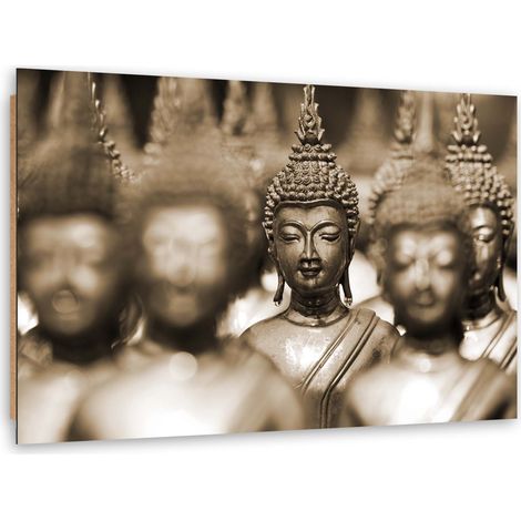 Quadro deco panel, Buddha tra la folla - 100x70 (1/5)