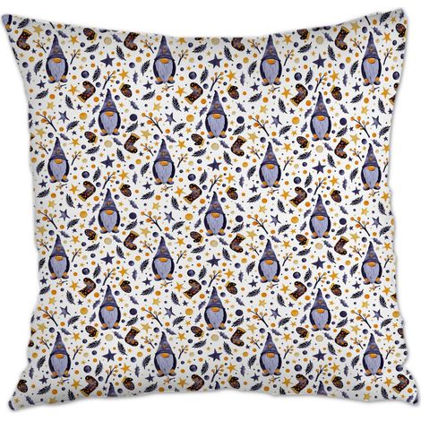 Housse de coussin 45x45 cm en polyester facile d'entretien pour mariage, anniversaire, la Saint-Valentin, la Fête des Mères et des Pères (1/5)