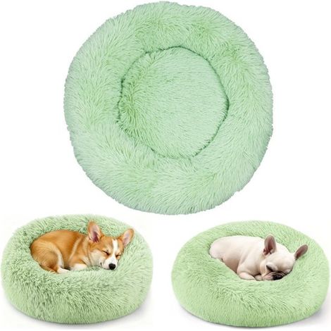 Nid pour chat Panier pour chien Lit d'intérieur pour chat Coussin pour animaux (vert, 4040cm) (1/5)