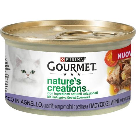 Gourmet Nature's Creations 85gr Agnello con Pomodori e Pastinaca
