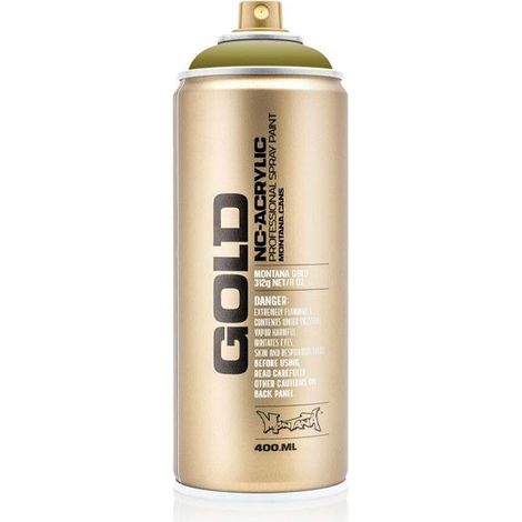 Bombe de peinture - Gold - Acrylique - Pepperoni hot - G1140 - 400ml - Montana Cans