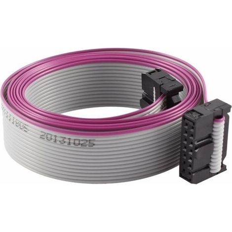 CAVO FLAT CON CONNETTORE 14 POLI 110CM PER STASTIERE E SCHEDE STUFE A PELLET