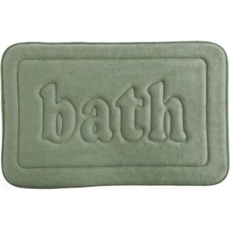 Badezimmermatte mit Memory-Schaum - TODAY - UTILITY - 40 x 60 cm - Grün