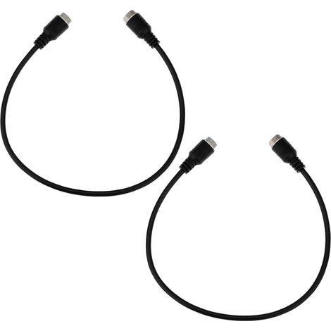 Câbles d'extension d'aviation Mâles à Mâles à 4 Broches Connecteur de 40cm Câble d'extension pour Voiture Bus Camion Caméra de Vidéosurveillance Inversée Systèmes de Sécurité Changement (1/5)