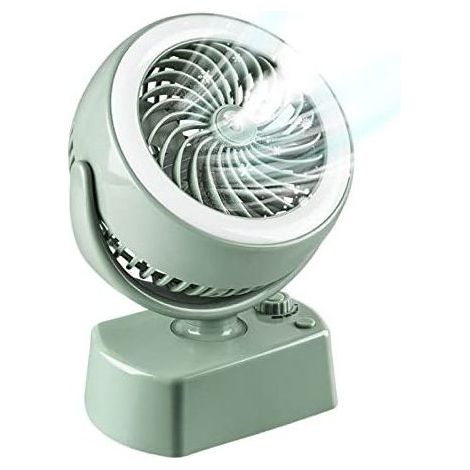 Ventilateur Bureau Sans Fil, Ventilateur Brumisateur Portable, Ventilateur De Table Rechargeable, Ventilateur De Bureau Silencieux Usb, Mini Ventilateur Humidificateur Veilleuse A Pile (1/5)