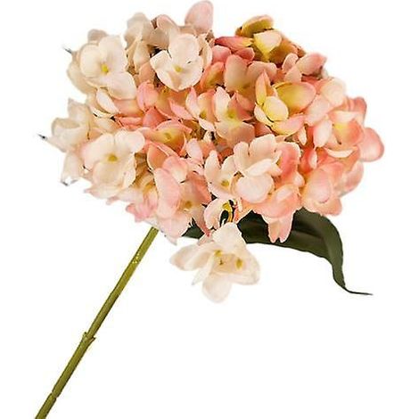 branche de fleur artificielle réaliste, sans arrosage, 6 tiges, hortensia artificiel, décoration de mariage ou d'intérieurrose (1/5)