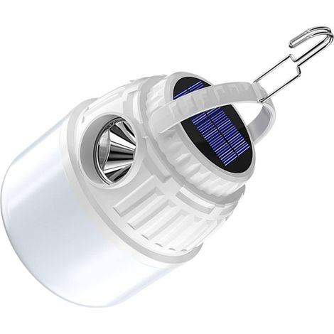 LED-Campinglaterne, Notleuchte mit intelligenter Leistungsanzeige für Picknicks (USB-C und Solarladung) (1/5)