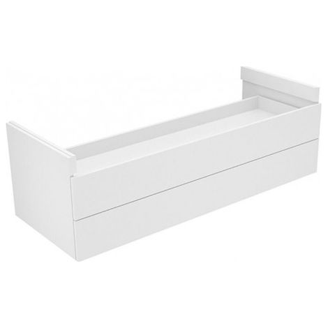 Meuble bas EDITION 400 PLANNING avec découpe siphon 1400x437x535mm chêne cachemire / chêne cachemire KEUCO