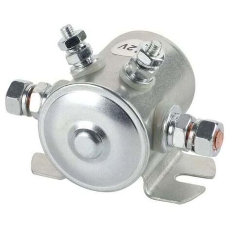Relais Démarreur 12V DC Service Continu 300A Max pour Chariot Golf Treuil Marine Pointe (1/4)