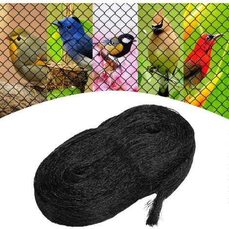 Rete anti-uccelli con 50 fascette in nylon - Protezione per ortaggi e frutta da uccelli e parassiti. (1/5)