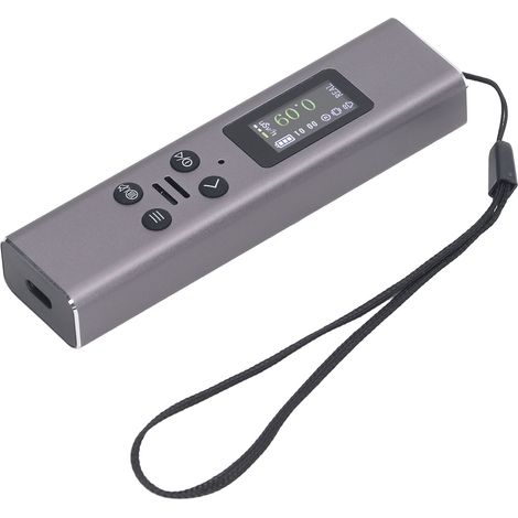 Détecteur de rayonnement nucléaire, compteur Geiger, dosimètre de rayonnement portable, écran LCD 0,96 pouce, batterie intégrée (1/5)