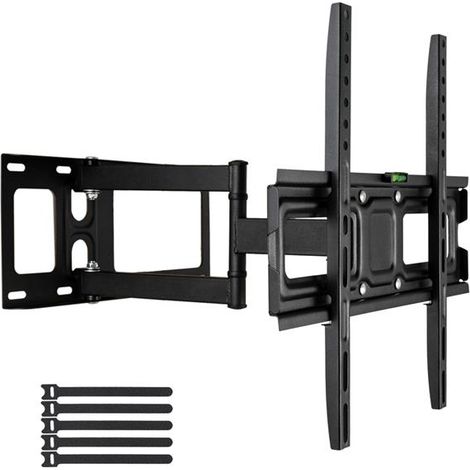 Support TV à grande base à pendule unique de 32 à 60 pouces, TMDD-102 portant 35 Kg/Vese 400400/supérieur et inférieur-10 10 °