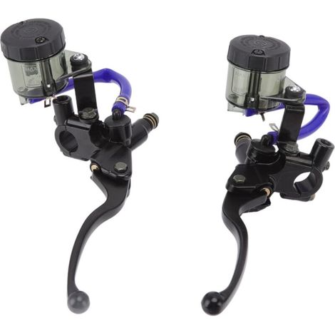 Leve frizione e freno, 1 coppia di accessori per pompa freno e leva frizione per moto con serbatoio, ricambio per Suzuki. (1/5)