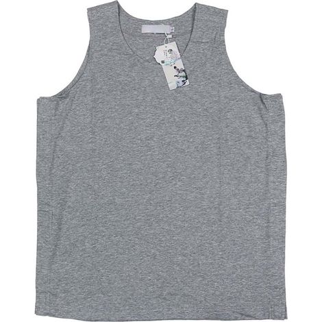 Gilet De Soins Postopératoires - Sans Manches Pour Incontinence Adulte - Taille XXXL - Gris Clair (1/3)