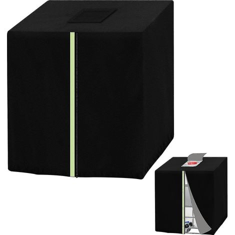 Conteneur IBC, housse de protection UV/pluie 420D, fermeture éclair, 100 x 120 x 116 cm (1/5)