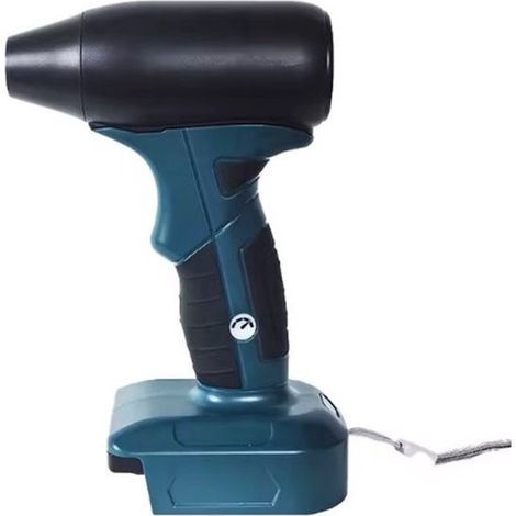 Mini soffiatore Jet Fan compatibile con batterie Makita da 18 V，pulire le foglie accumulate durante il barbecue all'aperto