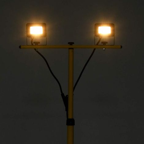 Projecteur à LED avec trépied 2x10 W Blanc chaud CFW775393 (1/5)