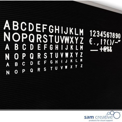 Buchstaben für Briefbögen 13 mm (1/2)