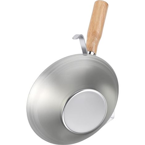 Plaster Sludge Bucket for Drywall, Galvanized Steel Shovel with Wooden Handle for Transporting Construction Plaster Mortar (1/5)