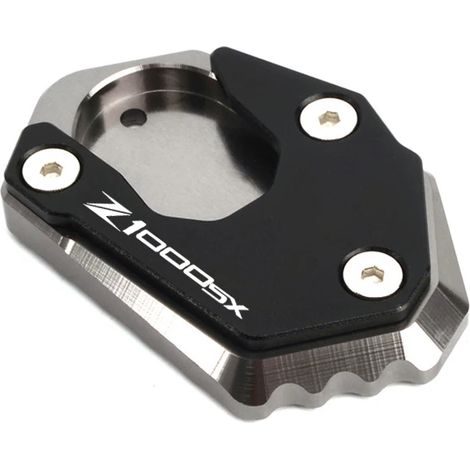 (Titane) Z1000 SX Compatible avec Kawasaki Z 1000 Z1000SX 2011-2024 2019 2018 2017 Béquille latérale/pied d'extension Maxpower (1/4)